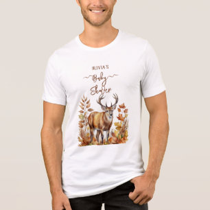 Fall Woodland Hjort Baby Shower Balloon T Shirt