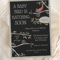 Fall Woodland Kardinal Nest Baby Shower