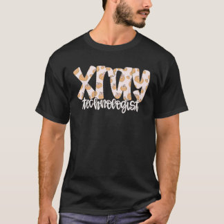 Fall Xray Technolog Pumpkin Coquette Bow Radiol T Shirt