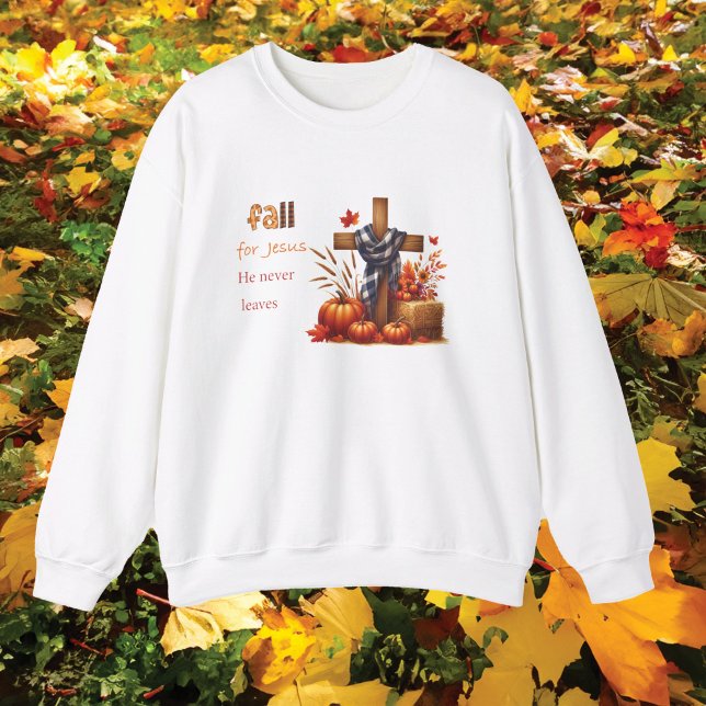 falla för Jesus han aldrig lämnar T Shirt (Skapare uppladdad)