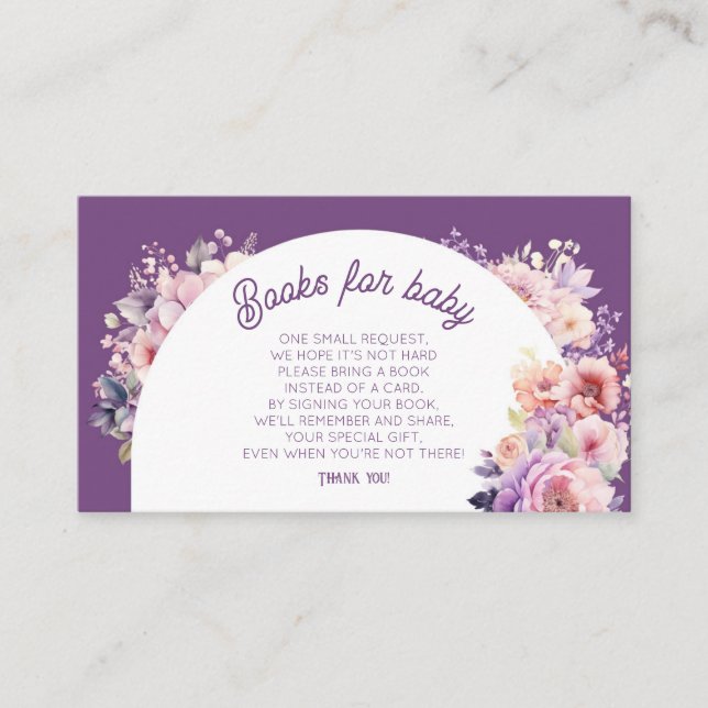 Falla för kärlek Böcker för baby biljett  Tilläggskort (Framsida)