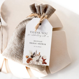 Falla för kärlek Neutralt pumpafram för välkommen Presentetikett