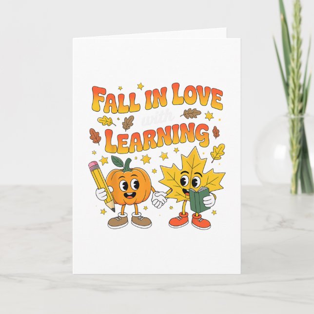 Falla för lärande Förskola Höst  Kort (Framsida)