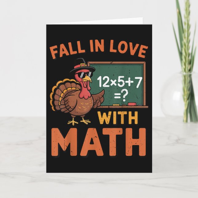 Falla för matematik 67 Turkiet Matematikläraren än Kort (Framsida)