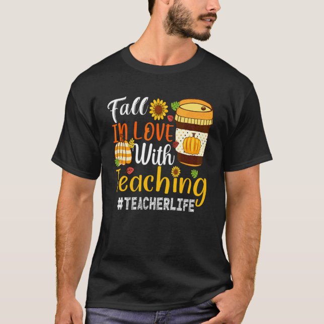 Falla för undervisning Lärarliv Student Fa T Shirt (Framsida)