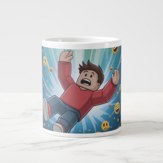 Falla i bubbla  jumbo mugg (Framsidan)