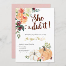 falla i inbjudan till studentfest av pumpa i kärle