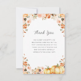 falla i kärlek babydusch tack vare dig kort