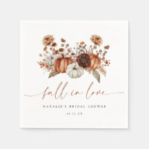 Falla i kärlek Blommig bröllopsdusch