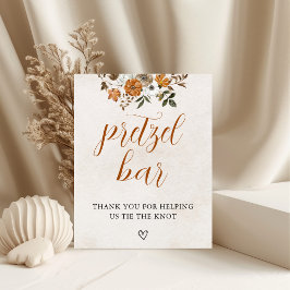Falla i kärlek | Bröllopsdusch för Pretzel Bar Bor Poster