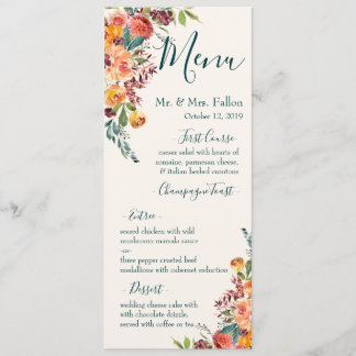 Falla i kärlek meny