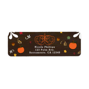 Falla i kärlek Pumpor Löv & Trä Bebisens första fe Returadress Etikett