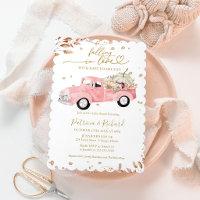 Falla i kärlek Rosa lastbil Fall Flicka Bebis fira