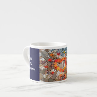 Falla in i Expresso koppar shot koppar Höst Hjärta Espressomugg
