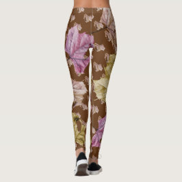 "falla lämnar" höstDAMASKER Leggings