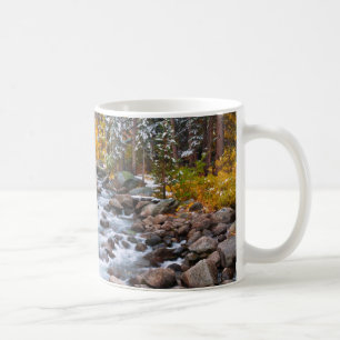Falla längs Bishop creek, Kalifornien Kaffemugg