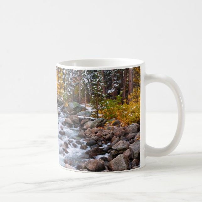 Falla längs Bishop creek, Kalifornien Kaffemugg (Höger)