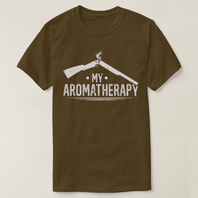 Fälla min akromaterapi Pistol Clay 1 T Shirt (Design framsida)