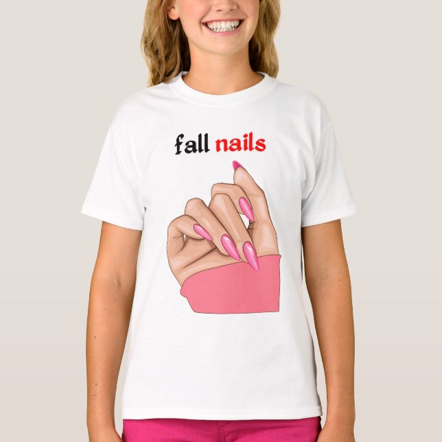 falla nagel t shirt (Framsida)