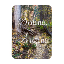 Falla på West Fork-stigen i Sedona, Arizona