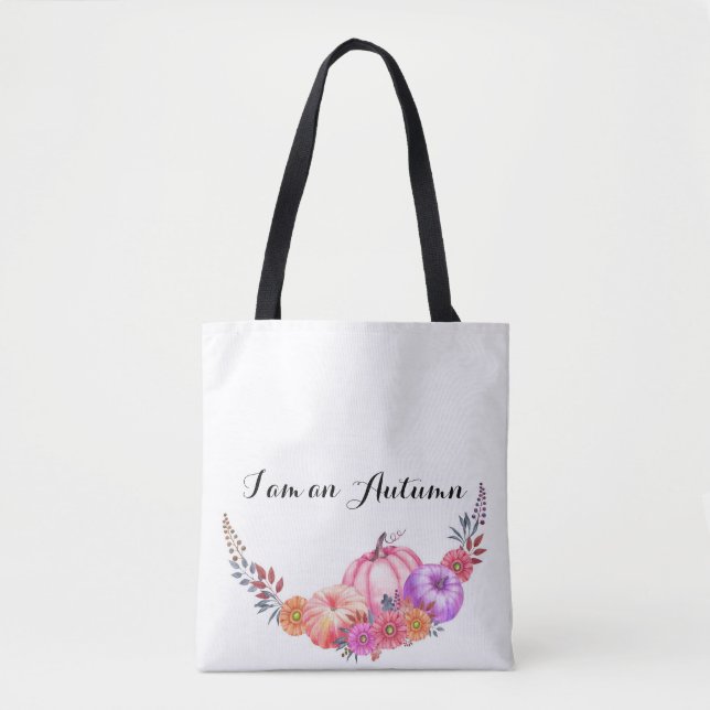 falla till säcken med pumpor tygkasse (Framsida)