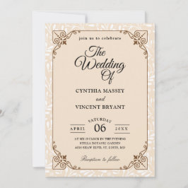 falla westerna landsbyggsbröllopets inbjudningar