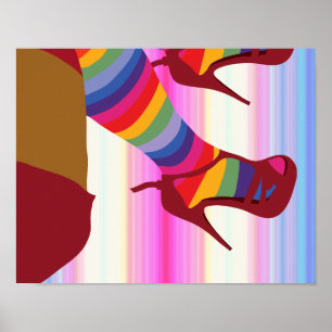 Fallande.. (Brun skinn) Poster