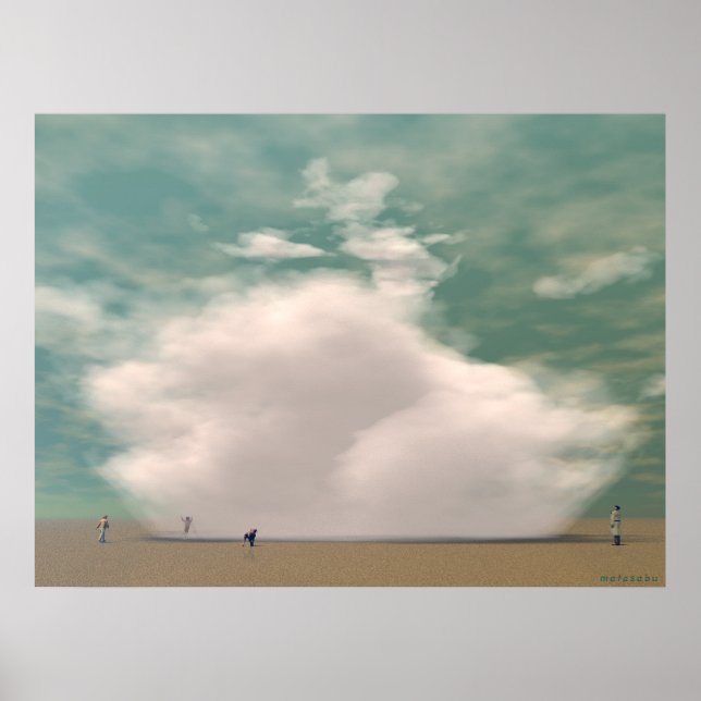 FALLANDE CLOUD POSTER (Framsidan)
