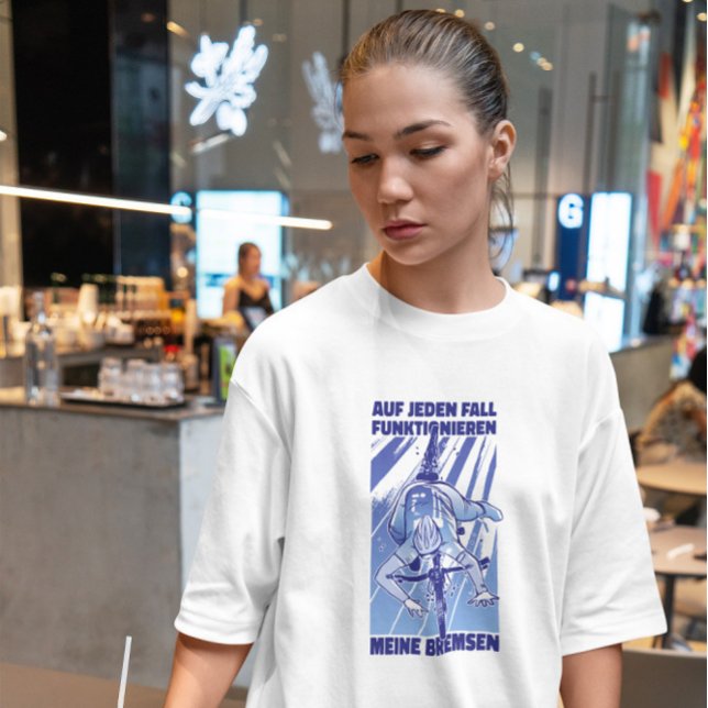 Fallande cyklist t shirt (Skapare uppladdad)