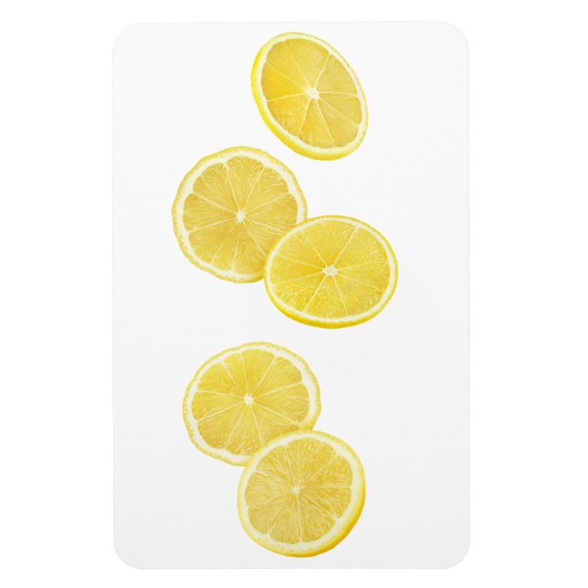 Fallande delar av citron magnet (Vertikal)