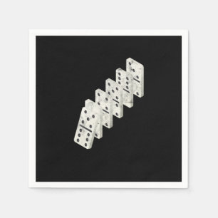 Fallande Dominoes Tiles Puzzler Game Play Gift Pappersservett