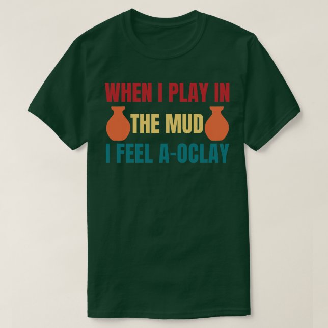 Fällande drifttillstånd (AOClay) som spelas i Lera T Shirt (Design framsida)