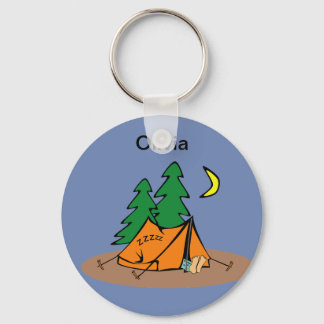 Fällande fiskdesign ™ nyckelring