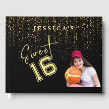 Fallande Golden Sparkles Sweet sixteen Birthday