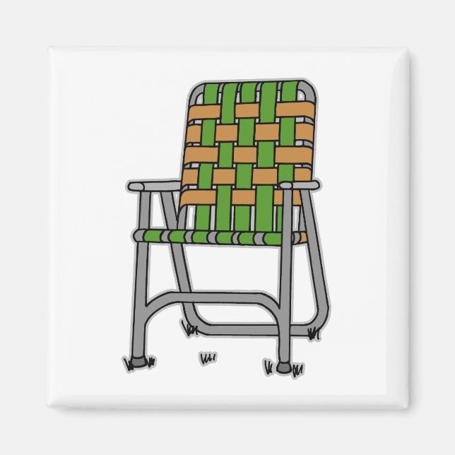 Fällande Gräsmatta Magnet (Framsidan)