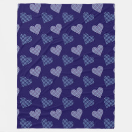 Fallande hjärtan i Vår Fleecefilt