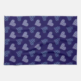 Fallande hjärtan i Vår Kökshandduk