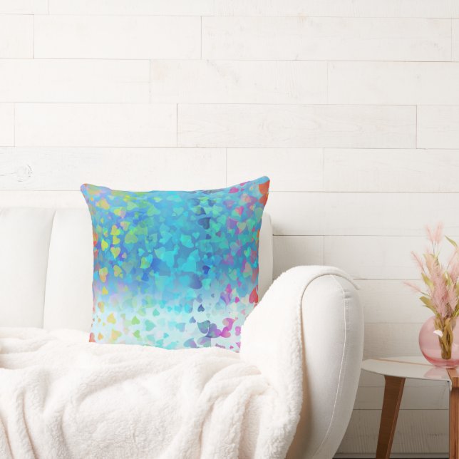 Fallande hörn Baby blue Kudde (Soffa)