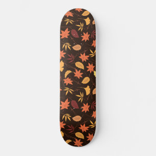 Fallande Höst löv Skateboard