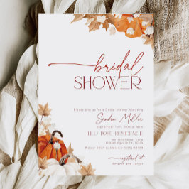 Fallande i höstpumpa i Kärlek Möhippa Inbjudningar