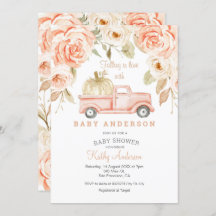 Fallande i inbjudan till babydisken i Kärlek