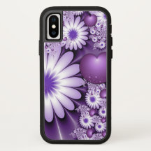 Fallande i Kärlek Abstrakt Flowers & Hearts Fracta