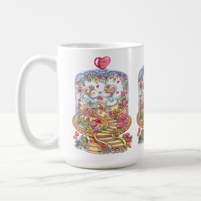 Fallande i Kärlek Kaffemugg (Vänster)
