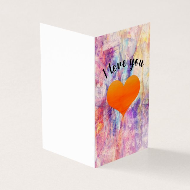 Fallande i kärlek kort (Utsida)