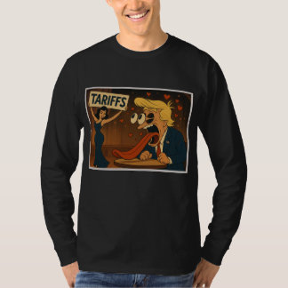 Fallande i kärlek med tullar t shirt