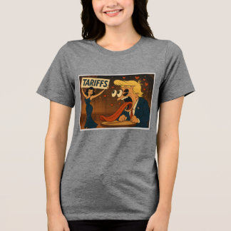 Fallande i kärlek med tullar t shirt