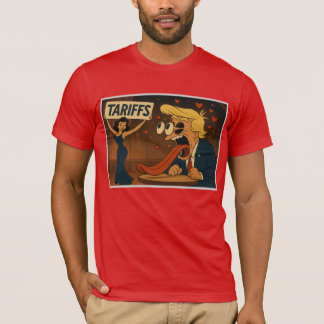 Fallande i kärlek med tullar t shirt