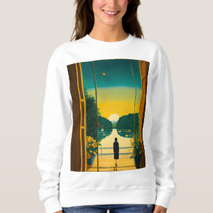 Fallande i Mörk Sweatshirt T Shirt