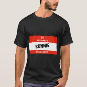 Fallande i omvänt Im är inte en vampyr namn bricka T Shirt