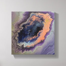 Fallande in canvastryck